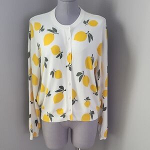 M & S Collection Lemon Print Cardigan 🍋